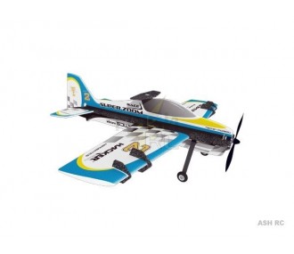 Aeromodello Hacker Super Zoom Race blu ARF ca.1,00m