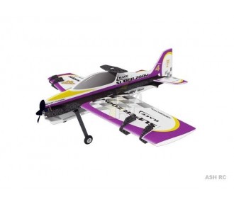 Avión Hacker modelo Super Zoom Race morado ARF aprox.1.00m