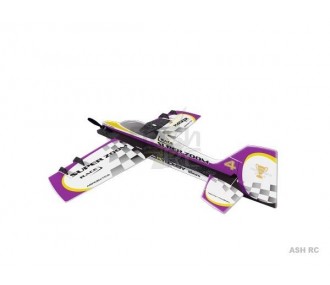 Avión Hacker modelo Super Zoom Race morado ARF aprox.1.00m