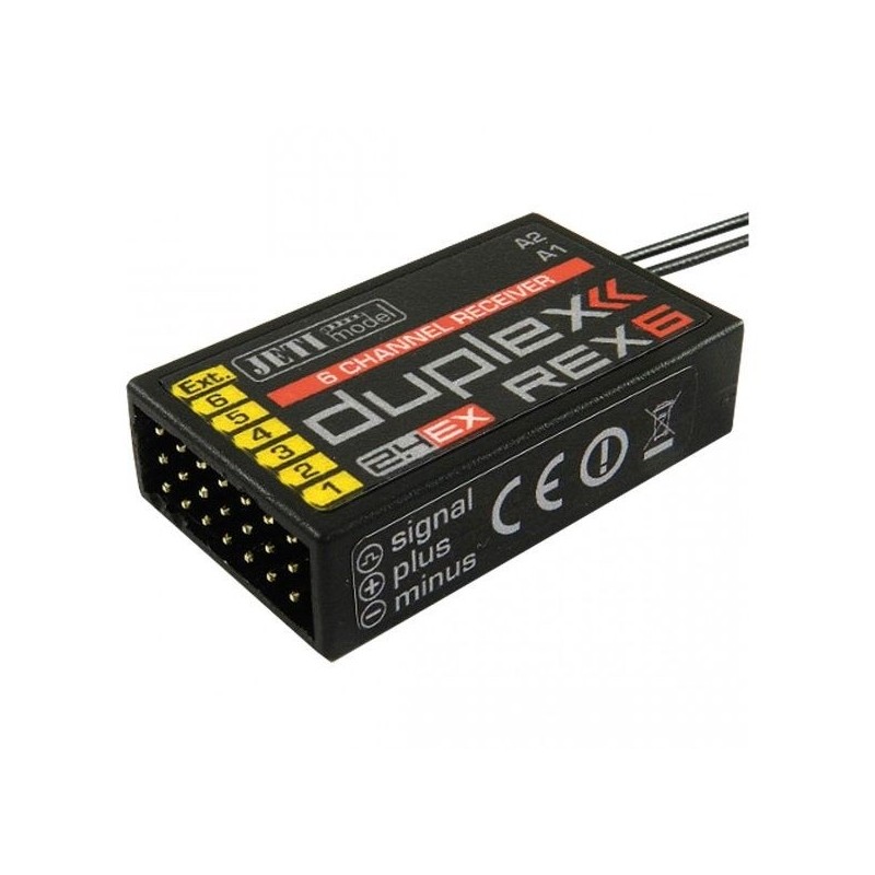 Récepteur REX 6 Duplex EX 2.4Ghz Jeti 6 Voies