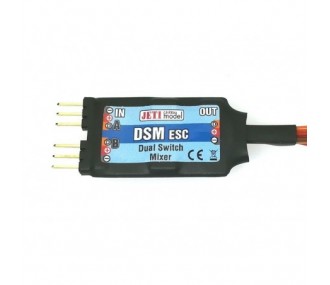 Dual power supply DSM ESC 10A Jeti