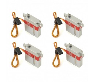 4x KST X10 HV 10mm Servos (28g, 10.8kg.cm, 0.10s/60°)