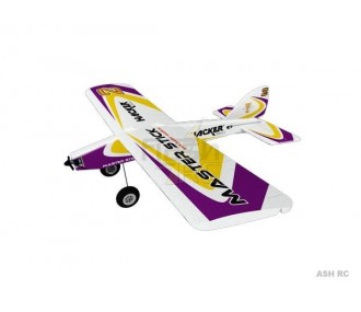 Aeroplano Hacker modello Master Stick viola ARF circa 1,20m