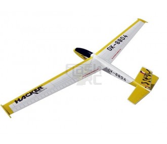 Blanik jaune env.2.00m ARF ailes/empennages recouverts Hacker ModeL