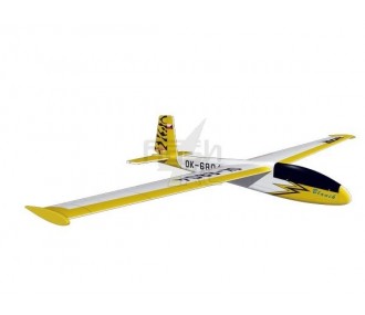 Blanik jaune env.2.00m ARF ailes/empennages recouverts Hacker ModeL