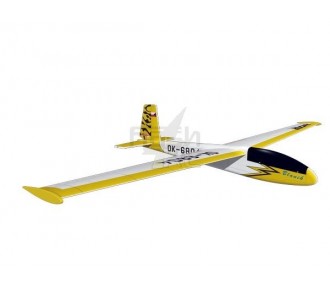 Blanik yellow approx.2.00m ARF covered wings/empennages Hacker ModeL