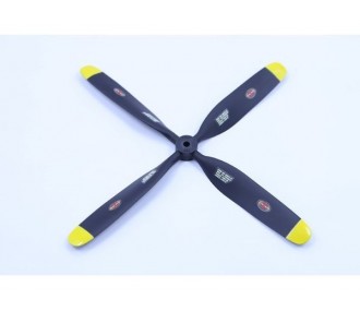 Propeller 7.5x4 (4 blades) for P51 V2/ P47 V2/ F4U V2/ A1 V2 (approx.800mm) FMS