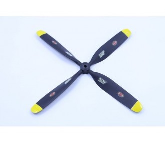 Propeller 7.5x4 (4 Blätter) für P51 V2/ P47 V2/ F4U V2/ A1 V2 (ca.800mm) FMS