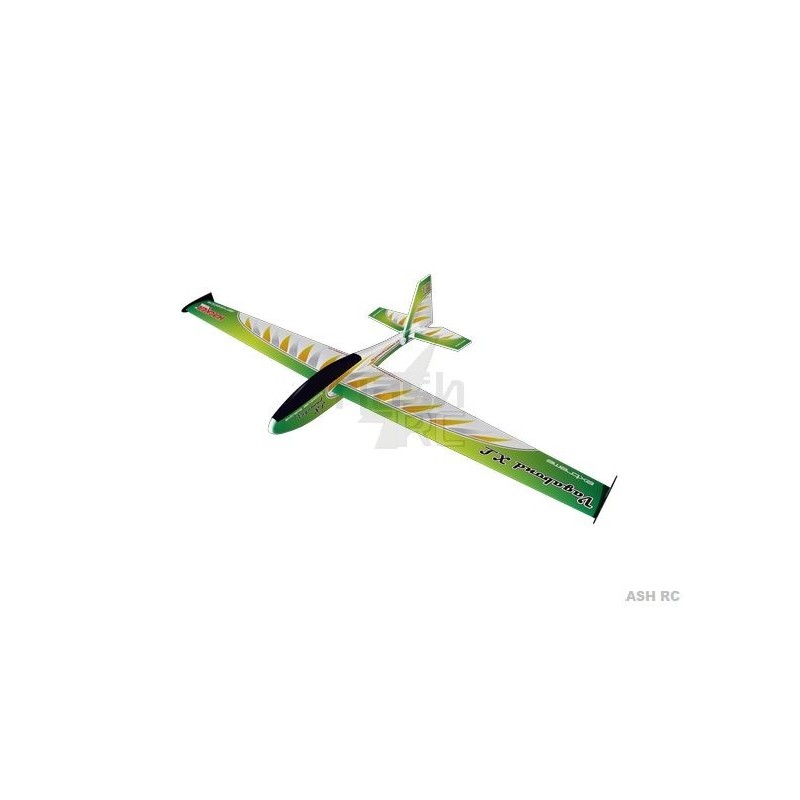 Vagabond XL green approx.2.00m ARF wings/emp covered Hacker ModeL