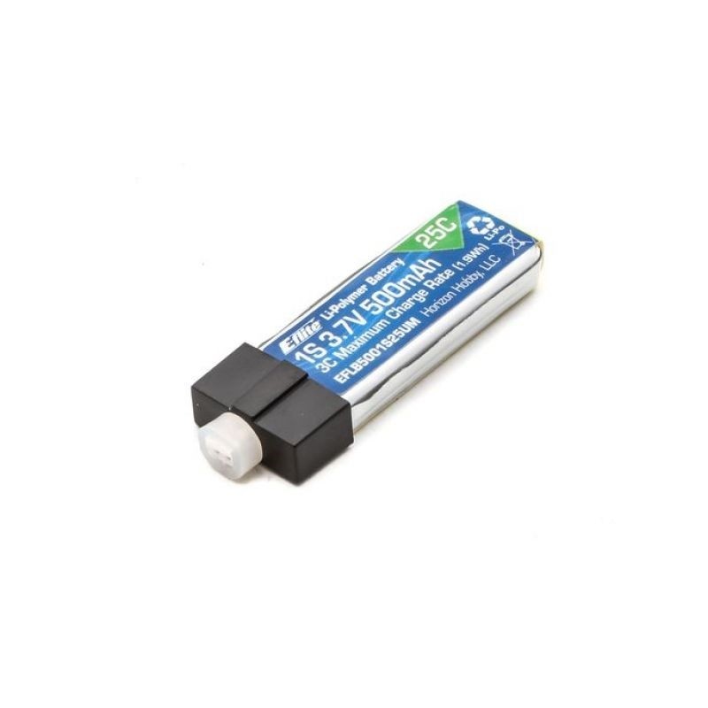 EFLB5001S25UM - Batterie Li-Po 1S 500mA 25C - Blade GLIMPSE FPV E-Flite