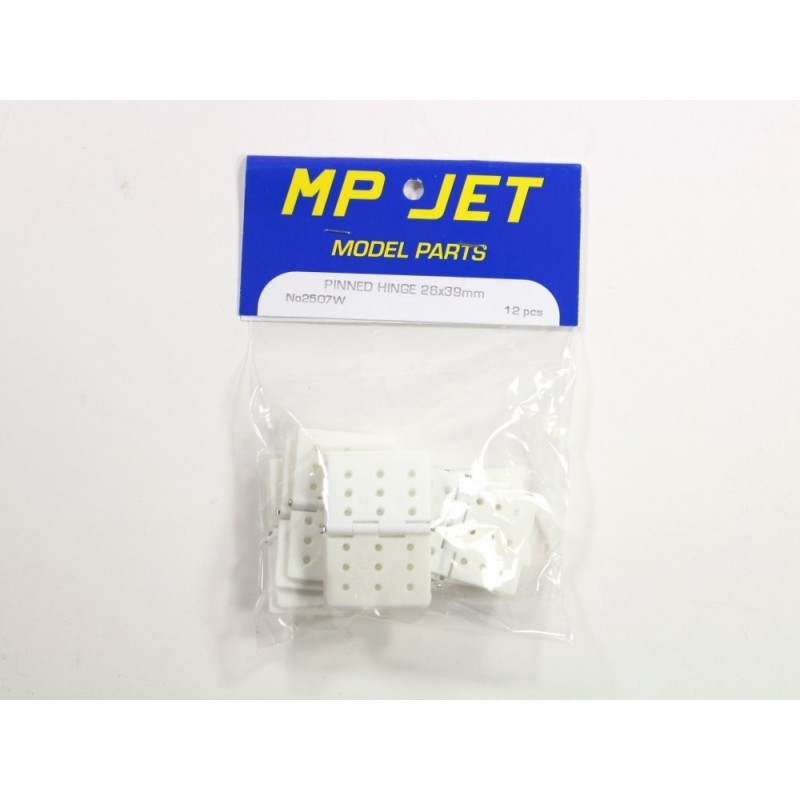 Flat Hinges 26x39mm (12 pcs) Mp Jet