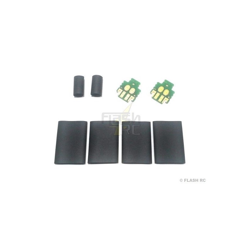 2 pole board for green MPX socket (2 pcs) Jeti