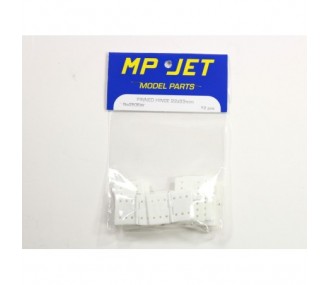 Flat Hinges 22x33mm (12 pcs) Mp Jet