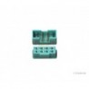 MPX 8 pin green M/F plug (1 pair) Muldental