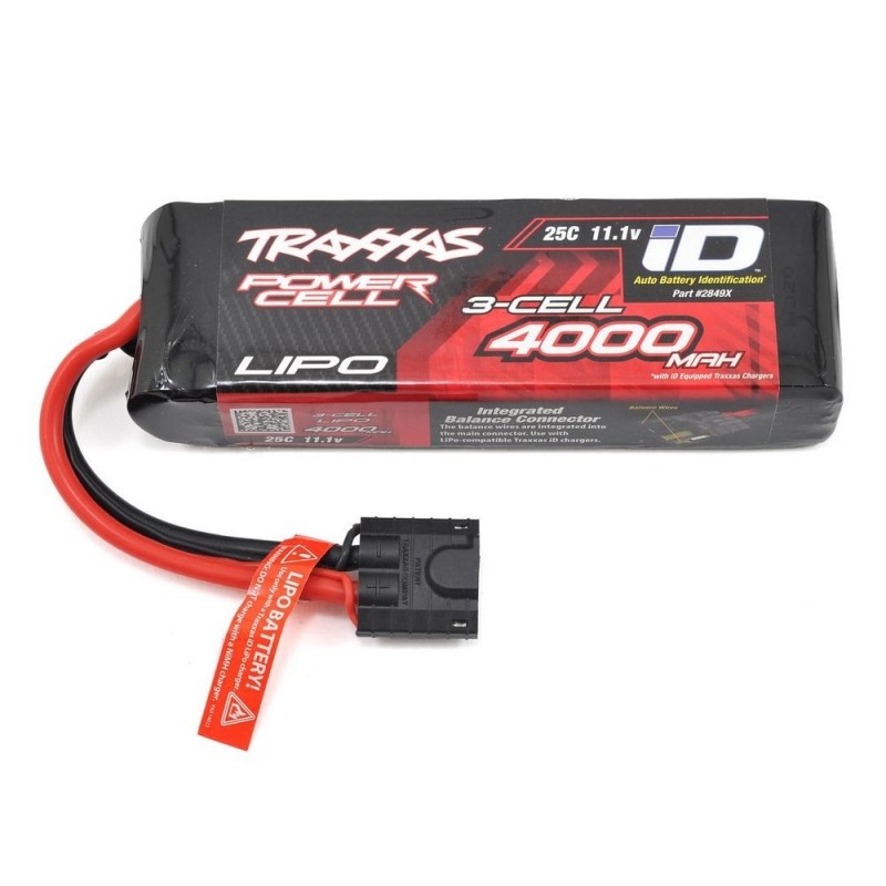 Traxxas Batterie Lipo 11.1V 3S 4000mAh ID 2849X
