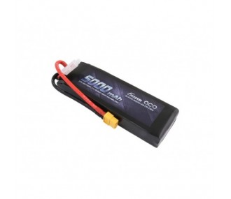 Batterie Gens Ace, Lipo 3S 11.1V 5000mAh 50C format short pour Traxxas prise XT60
