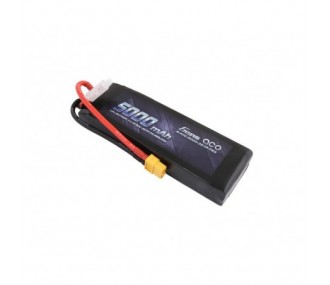 Batteria Gens Ace, Lipo 3S 11.1V 5000mAh 50C lunga per spina Traxxas XT60