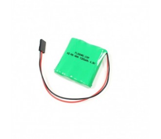 4.8V 1000mAh NiMh batería plana FLASH RC