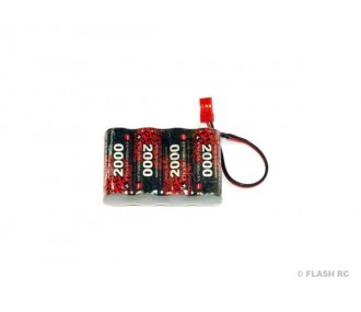 Batteria 4,8V 2000mAh NiMh piatta ENRICH POWER