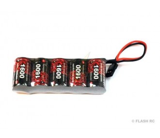 Batteria 6,0V 1600mAh NiMh piatta ENRICH POWER