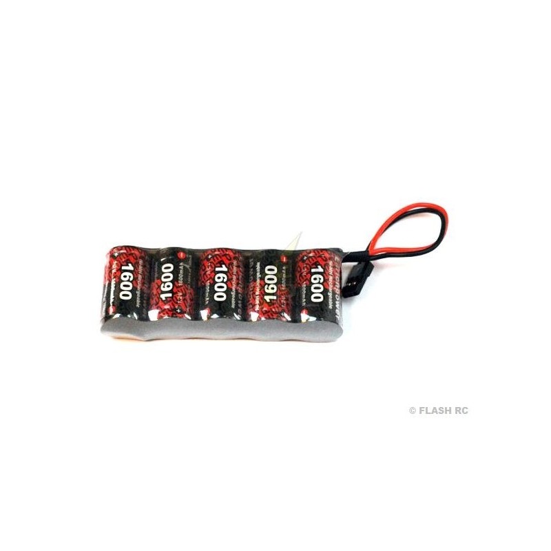Battery 6,0V 1600mAh NiMh flat ENRICH POWER