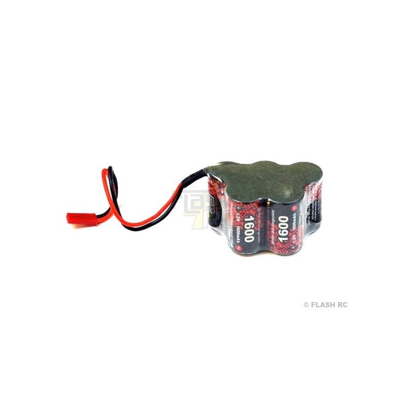 Batteria 6,0V 1600mAh NiMh (formato piramide) Presa BEC ENRICH POWER