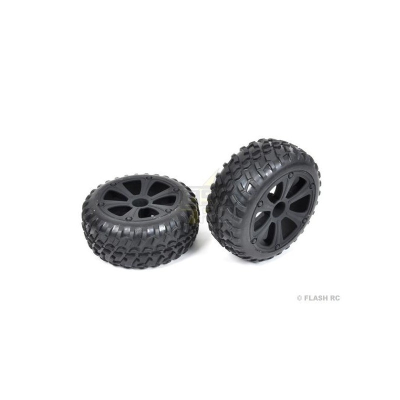 T4913/2 - Rear wheels (pair) - Pirate Crusher