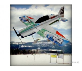 RC Factory MXS-C 'Mini Series' green/blue aircraft approx.0.60m
