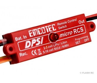 Interrupteur RC DPSI Micro RCS Emcotec