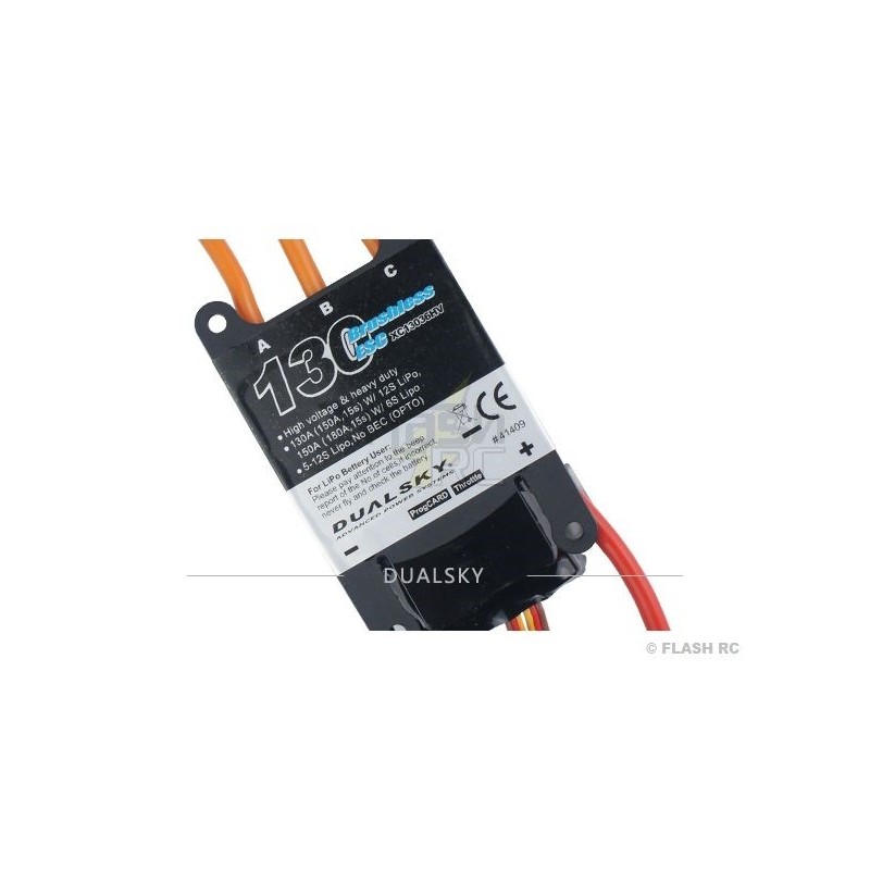 Controlador sin escobillas 130A V2 - XC13036HV Dualsky