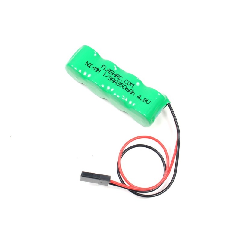 Batteria 4,8V 350mAh NiMh 1/3AA FLASH RC