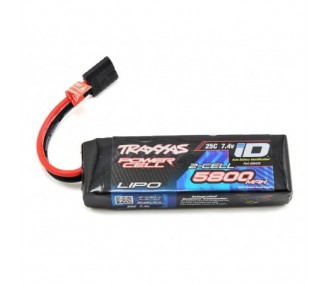 Traxxas Batterie Lipo 7.4V 2S 5800mAh ID 2843X