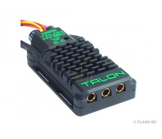 Castle Creations TALON HV 120A 3-12S BEC 10A

This is a product name and technical specification, so the English translation would be the same:

Castle Creations TALON HV 120A 3-12S BEC 10A

If you want an explanation in English:

Castle Creations TALON H