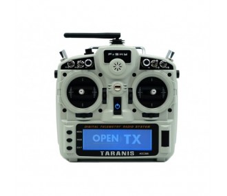 Taranis X9D PLUS 2019 blanco ceniza 16 canales 2.4Ghz Frsky