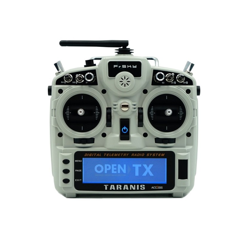 Taranis X9D PLUS 2019 blanco ceniza 16 canales 2.4Ghz Frsky