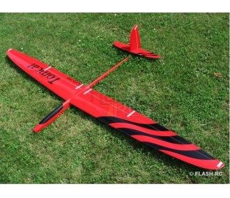 E-Tomcat Full carbon 2,60m rosso e nero RCRCM