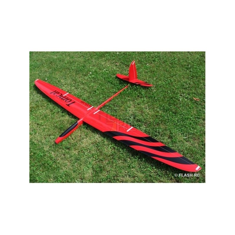 E-Tomcat Full carbon 2,60m rosso e nero RCRCM