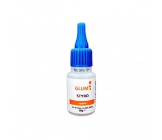 Cyano Depron/Styro medium glue 20g GLUMI