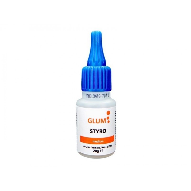Cyano Depron/Styro medium glue 20g GLUMI