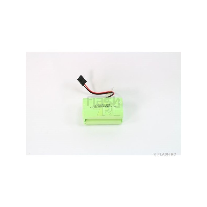 Batterie 4,8V 2500mAh NiMh Block AA FLASH RC