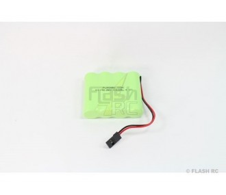 Batería 4,8V 1300mAh NiMh plana AA FLASH RC