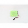 Batteria 4,8V 1300mAh NiMh piatta AA FLASH RC