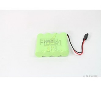 Batería 4,8V 2500mAh NiMh plana AA FLASH RC