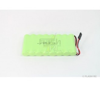 Tx 9,6V 2500mAh NiMh batteria piatta AA FLASH RC