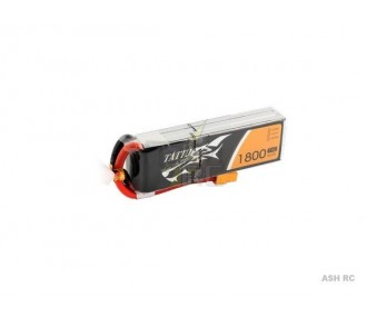 Batterie Tattu lipo 3S 11.1V 1800mAh 75C prise xt60