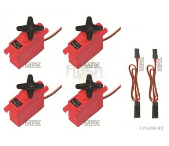 Set de Servos pour twinSTAR BL Multiplex