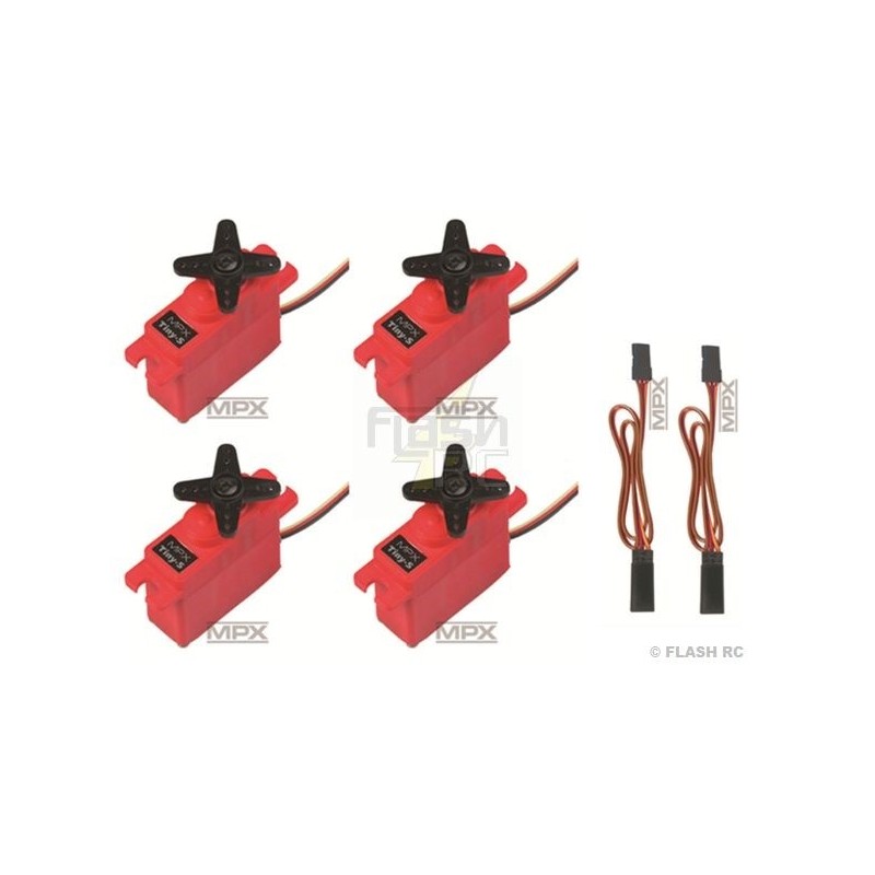 Set de Servos pour twinSTAR BL Multiplex