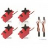 Set de Servos pour twinSTAR BL Multiplex