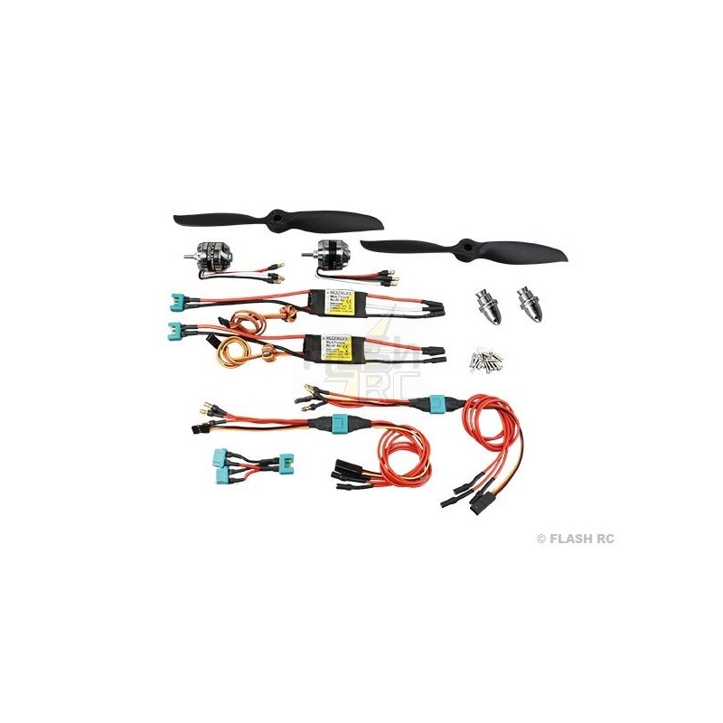 Multiplex 'twinStar BL' drive set (sin Lipo)