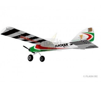 Airplane Hacker model Master Stick green ARF approx.1.20m